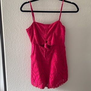Lulus Hot Pink Romper Small